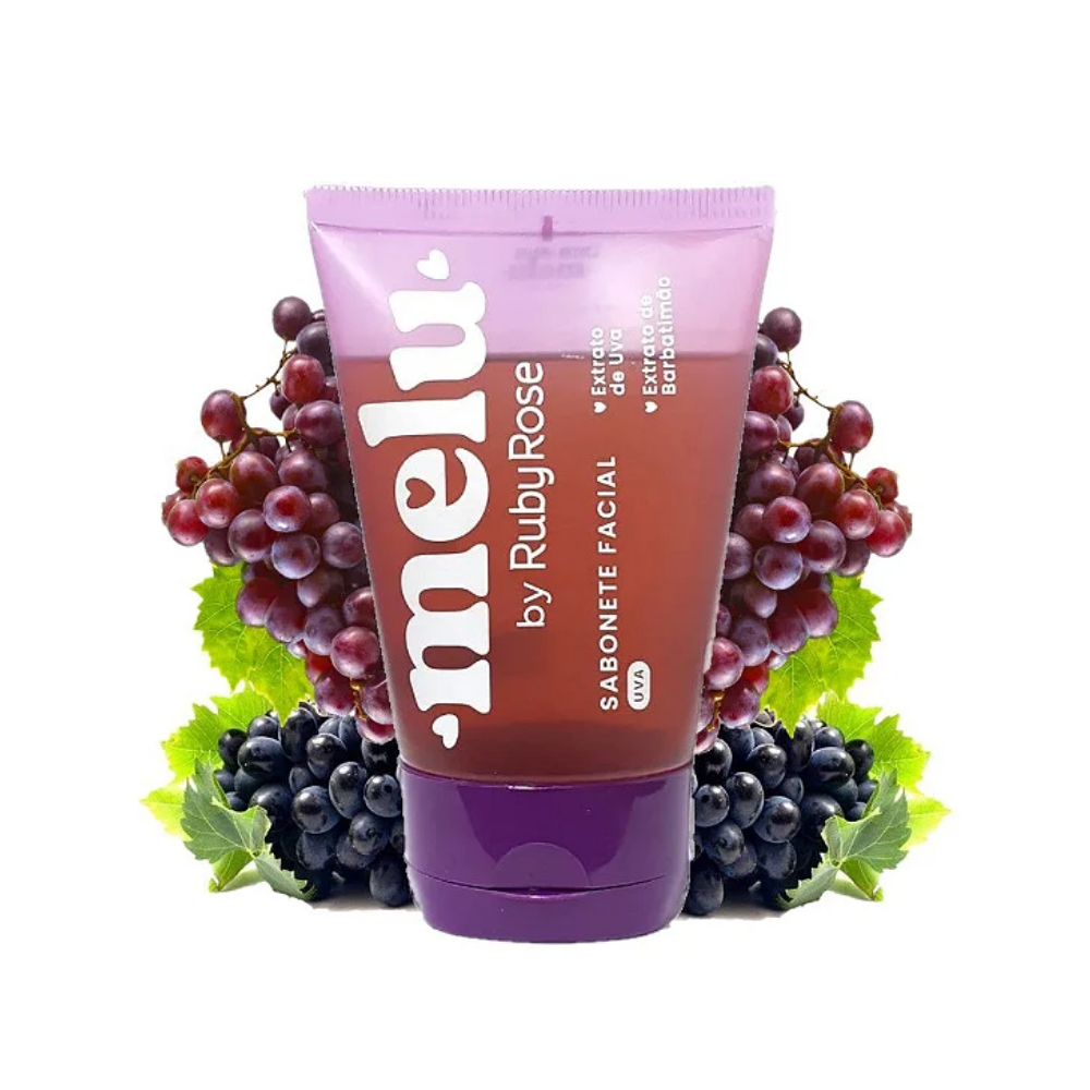 Sabonete facial - Melu - Uva