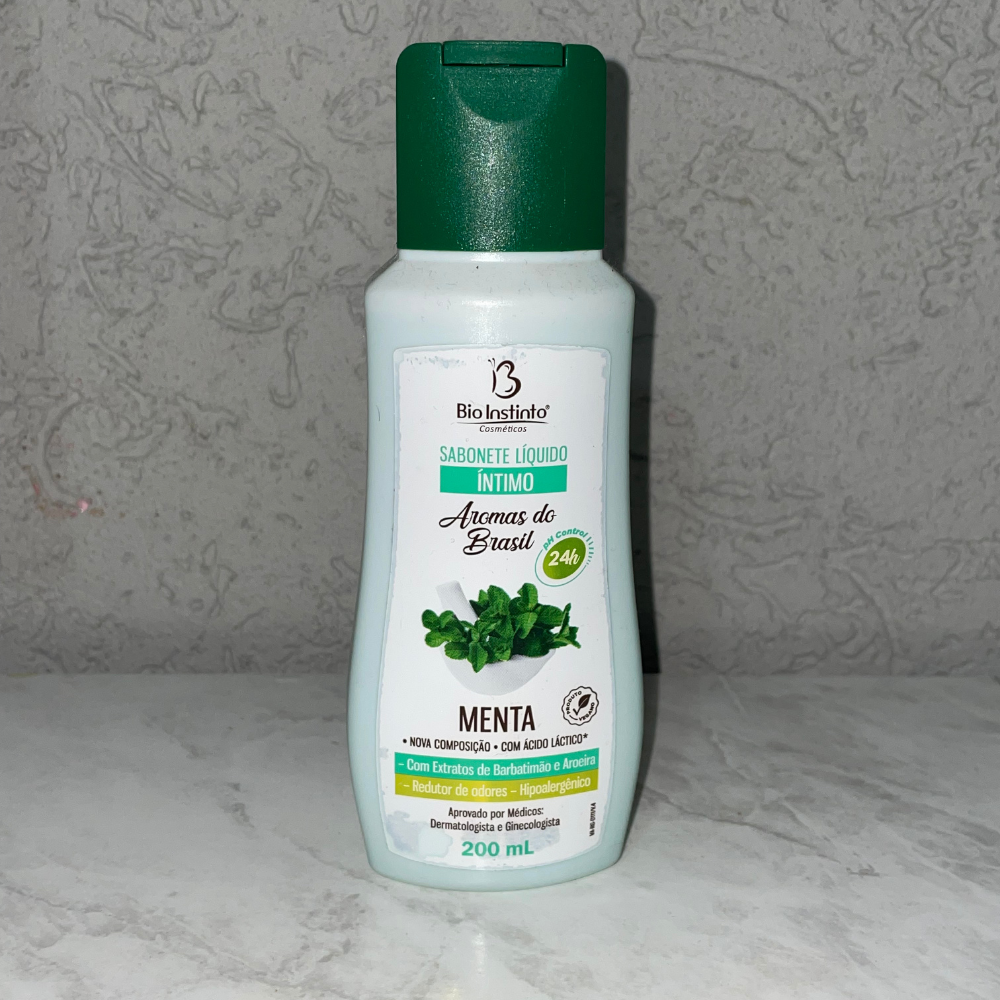 Sabonete íntimo menta